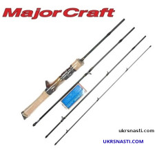 Удилище кастинговое четырехчастное Major Craft Finetail FTT-B524UL длина 1,57м тест 1-8гр